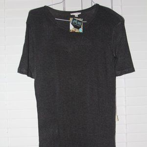 zenana outfitters grey long top